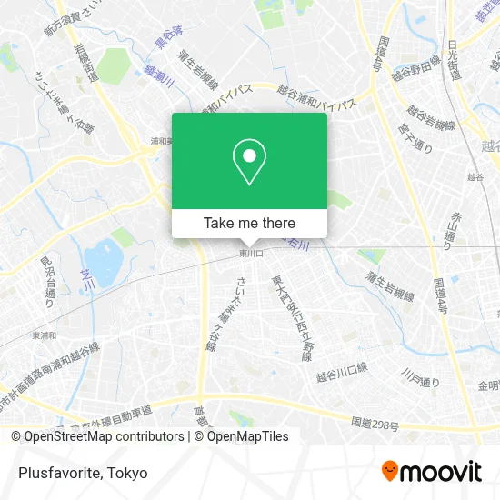 Plusfavorite map