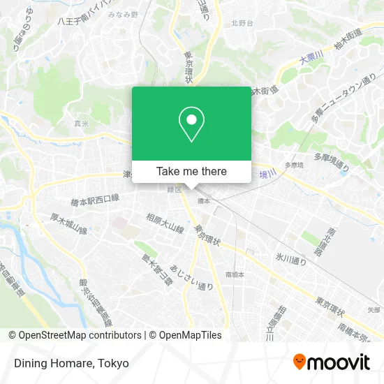 Dining Homare map
