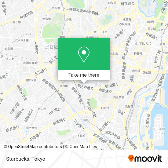 Starbucks map