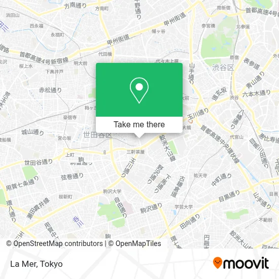 La Mer map