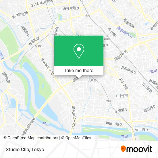 Studio Clip map