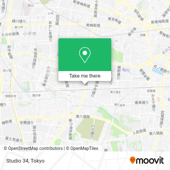Studio 34 map