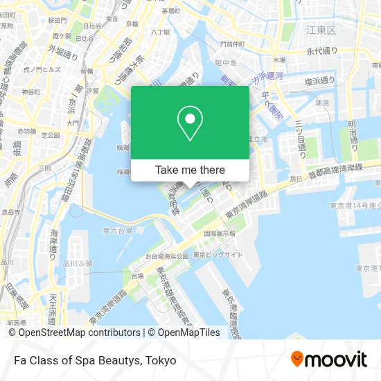 Fa Class of Spa Beautys map