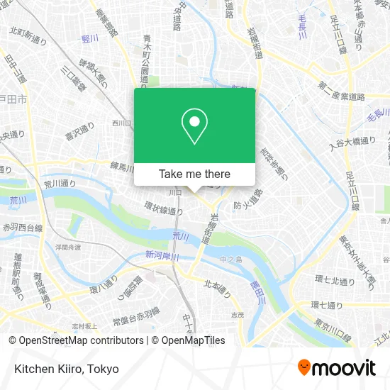 Kitchen Kiiro map