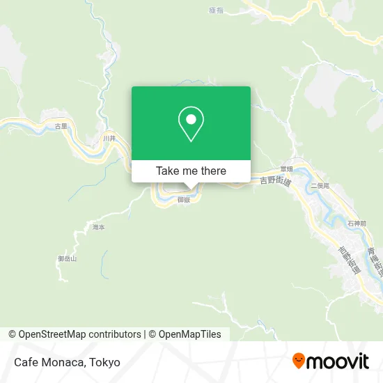 Cafe Monaca map