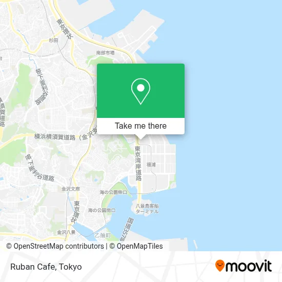 Ruban Cafe map