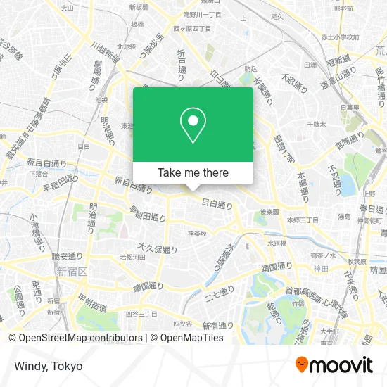 Windy map