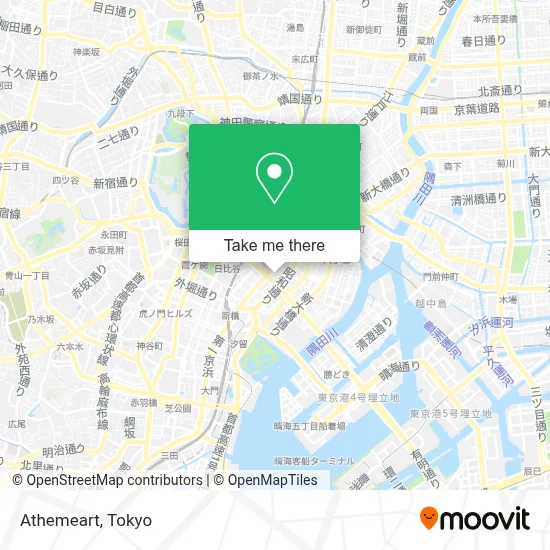 Athemeart map