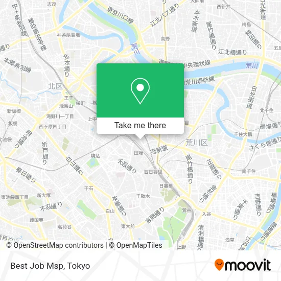 Best Job Msp map