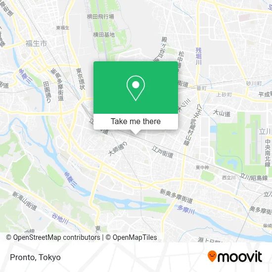 Pronto map