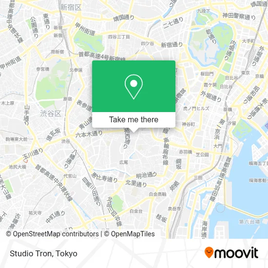 Studio Tron map