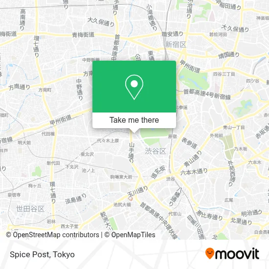 Spice Post map