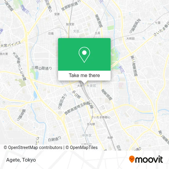 Agete map