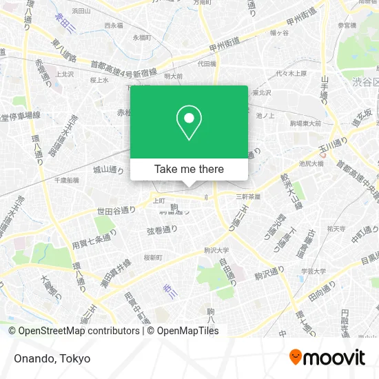 Onando map