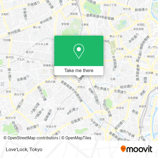 Love'Lock map