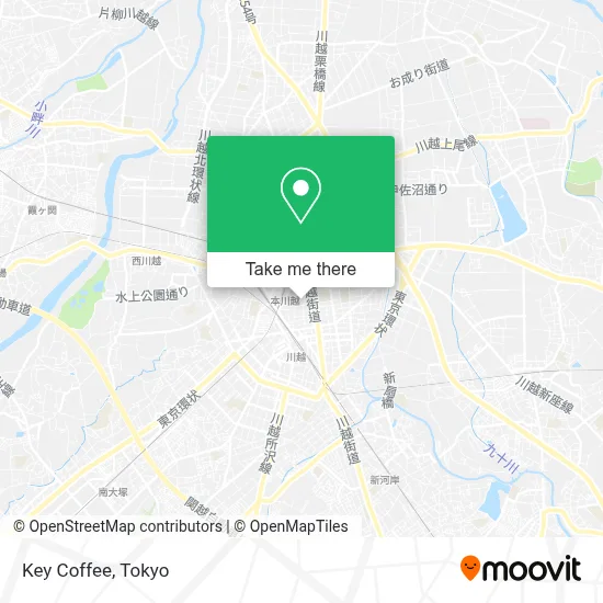Key Coffee map