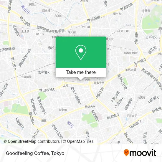 Goodfeeling Coffee map
