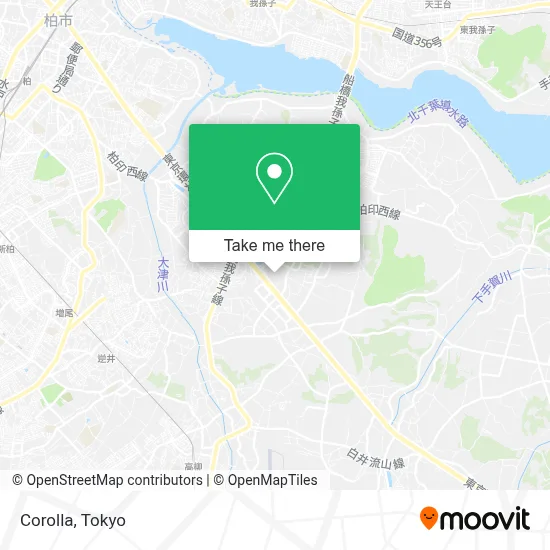 Corolla map