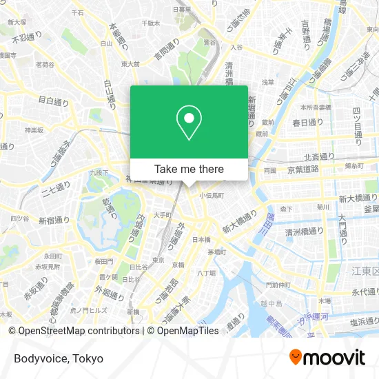 Bodyvoice map