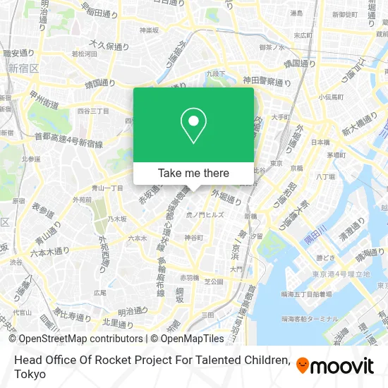 Head Office Of Rocket Project For Talented Children map