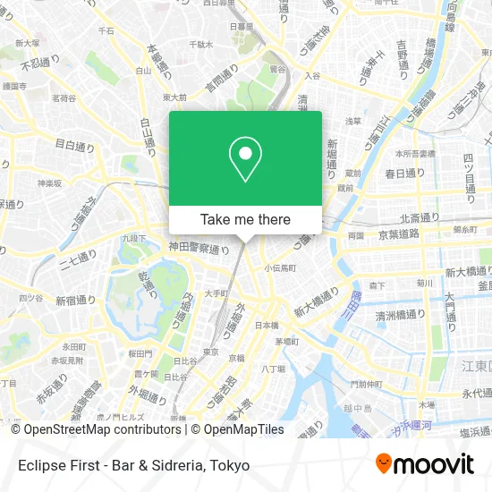 Eclipse First - Bar & Sidreria map