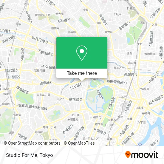 Studio For Me map