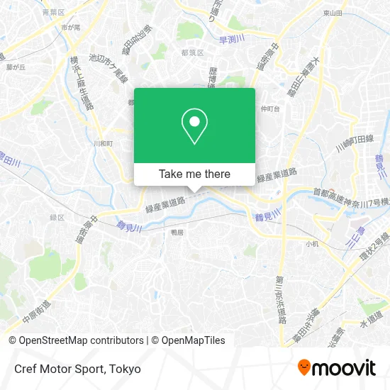 Cref Motor Sport map