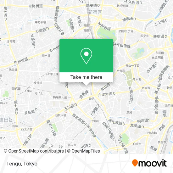 Tengu map