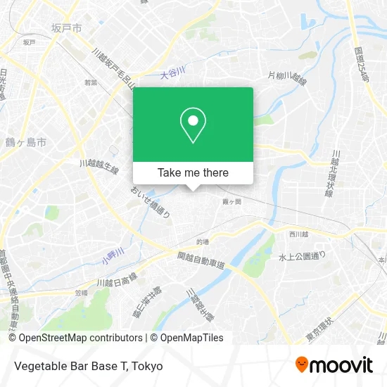 Vegetable Bar Base T map