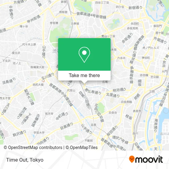 Time Out map