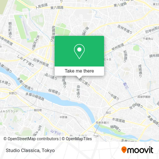 Studio Classica map