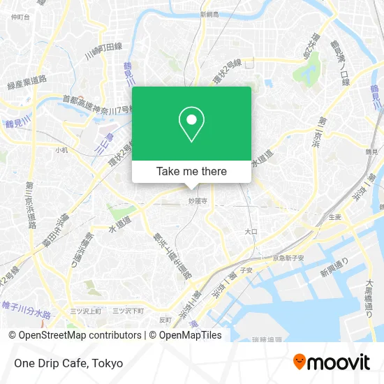 One Drip Cafe map