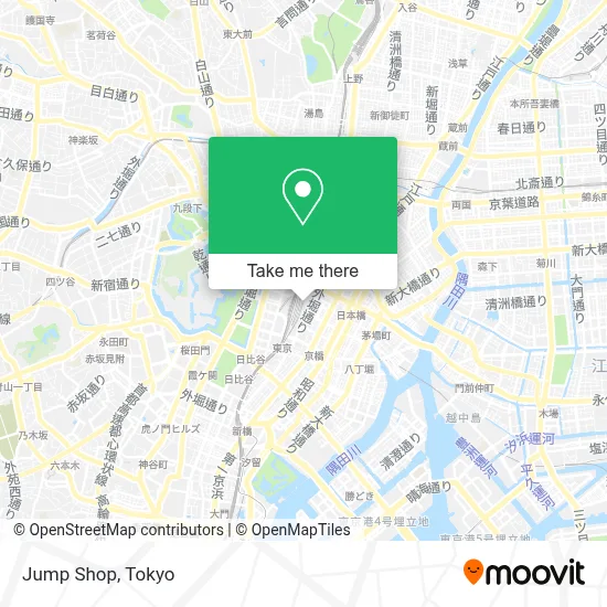 Jump Shop map