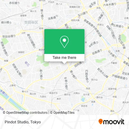 Pindot Studio map