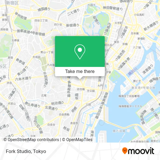 Fork Studio map