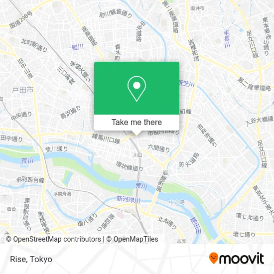 Rise map