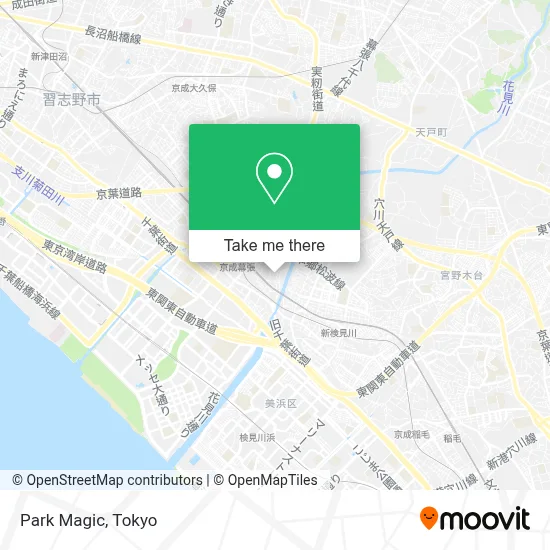 Park Magic map