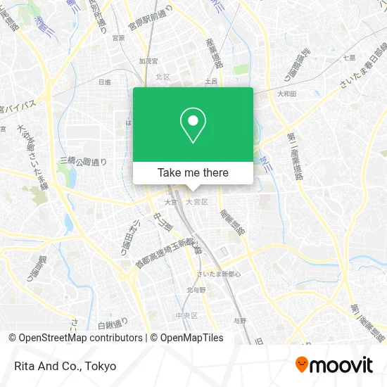 Rita And Co. map