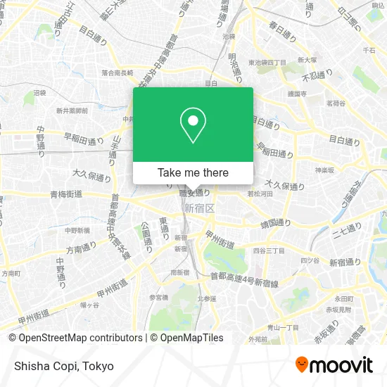 Shisha Copi map