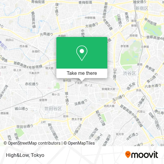High&Low map