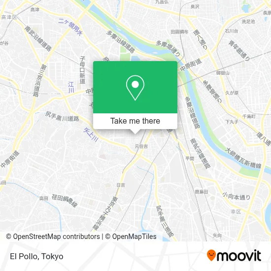 El Pollo map