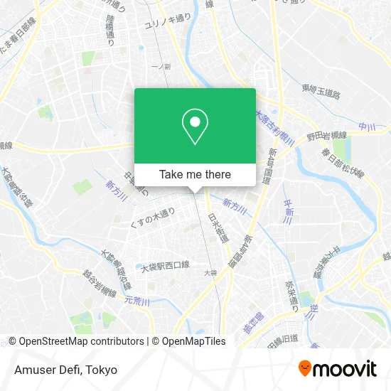 Amuser Defi map