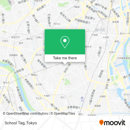 School Tag map