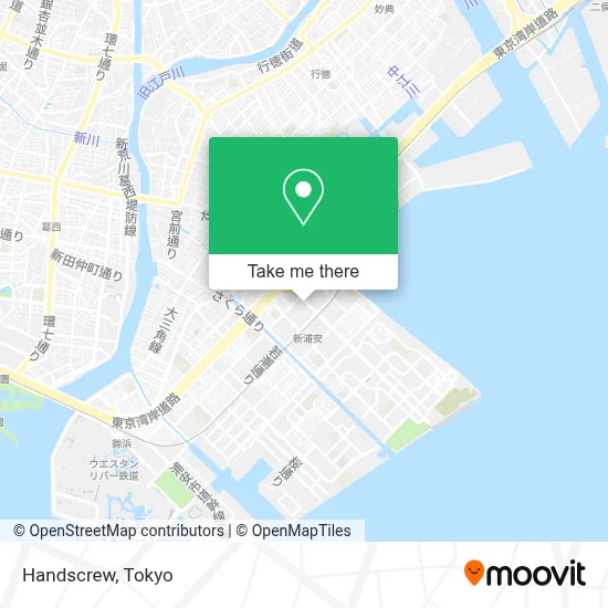 Handscrew map