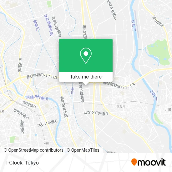 I-Clock map