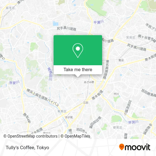 Tully's Coffee map