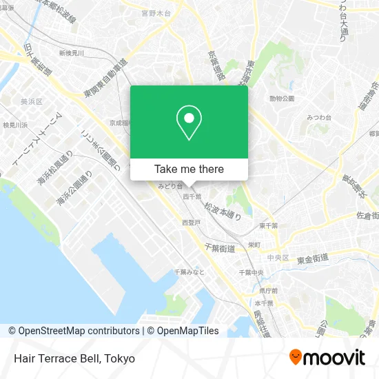 Hair Terrace Bell map