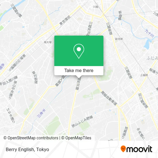 Berry English map
