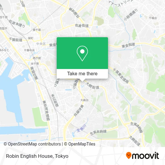Robin English House map