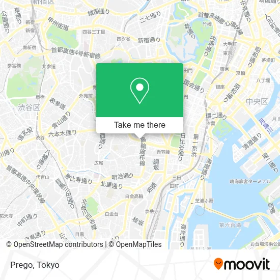 Prego map